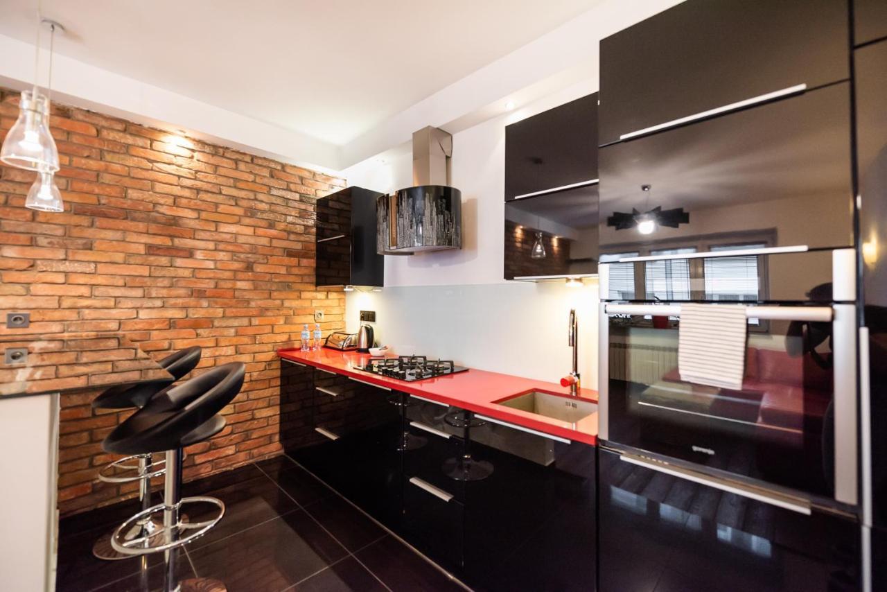 Nowolipki Red Apartment Varsavia Esterno foto